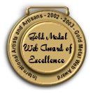 Gold Metal Web Award of Excellence