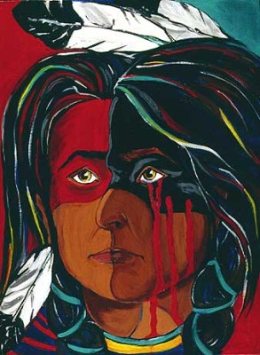 Divided,2001
18"x24" acrylic
$950.00 Giclee $ 185,00
