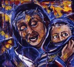 Broken World 
22"x23" acrylic
$ 950.00 Giclee $175.00